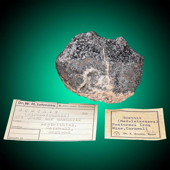 Goethite-Restormel Royal Iron Mine | Lostwithiel | St. Austell | Cornwall | England